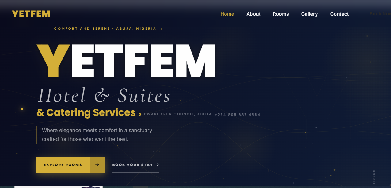 Hotel Website